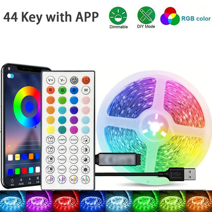 ⚡  LED Strip Lights - Smart Lighting for Bedroom & Modern Decoration with APP Control (20M to 40M)