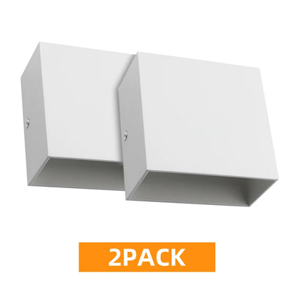 ✨ Modern LED Wall Sconce - Interior Wall Light 6W Up & Down for Living Room, Bedroom & Hallway