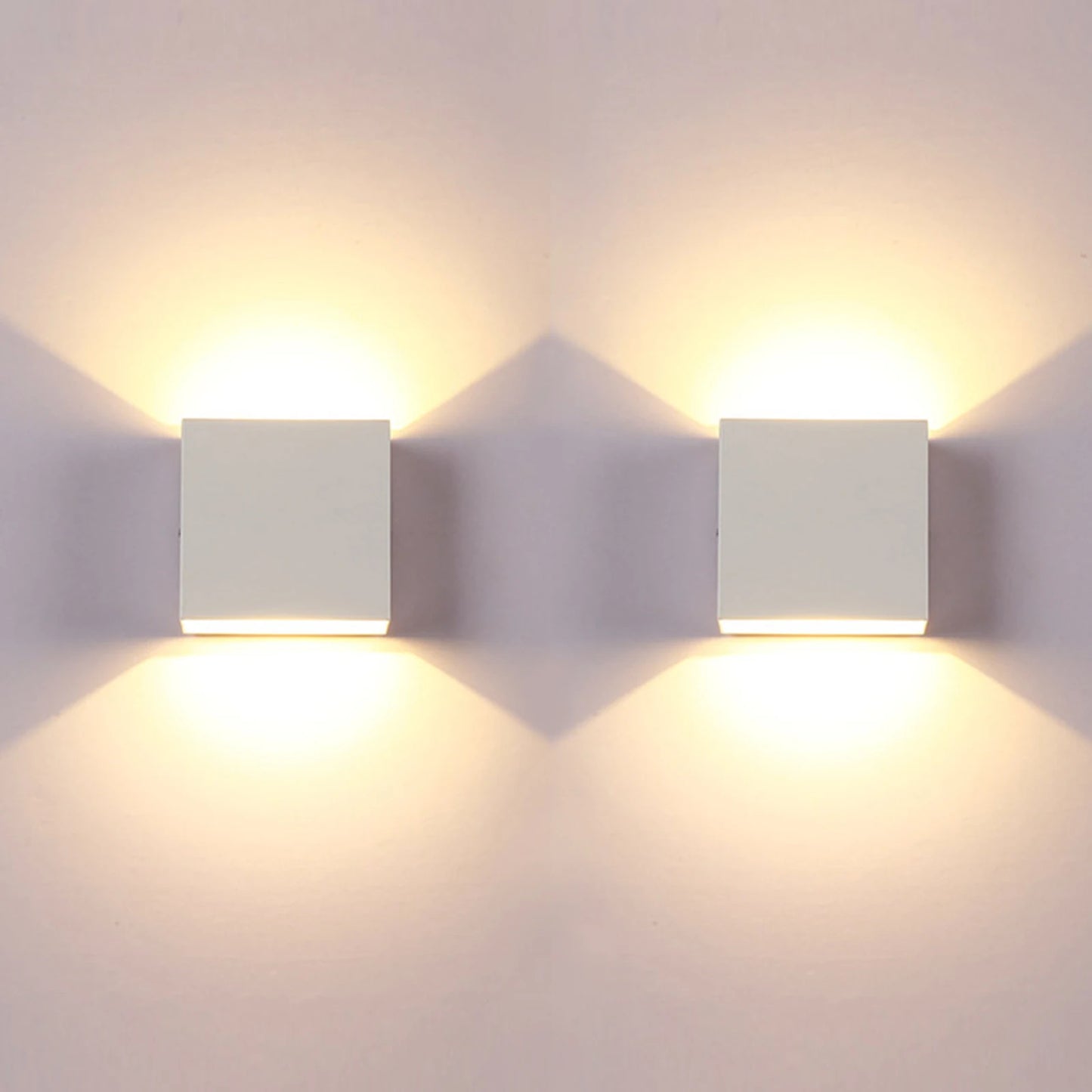 ✨ Modern LED Wall Sconce - Interior Wall Light 6W Up & Down for Living Room, Bedroom & Hallway