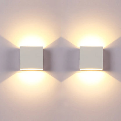 ✨ Modern LED Wall Sconce - Interior Wall Light 6W Up & Down for Living Room, Bedroom & Hallway