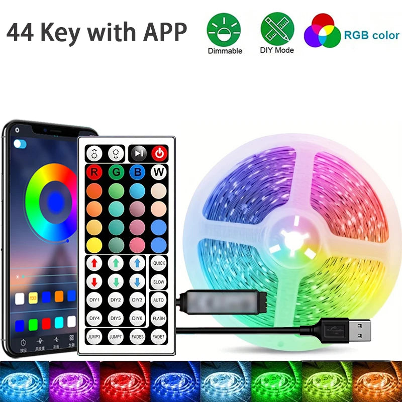 ⚡  LED Strip Lights - Smart Lighting for Bedroom & Modern Decoration with APP Control (20M to 40M)