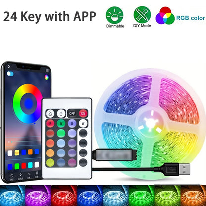 ⚡  LED Strip Lights - Smart Lighting for Bedroom & Modern Decoration with APP Control (20M to 40M)